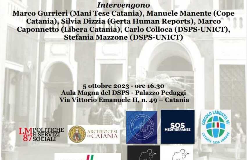 Catania, a Scienze politiche un seminario in occasione della ‘Giornata nazionale in memoria delle vittime dell’immigrazione’