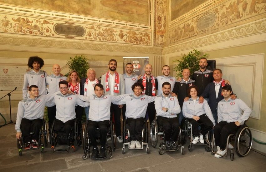 Basket in carrozzina, per le Volpi Rosse Menarini inizia la stagione 2023