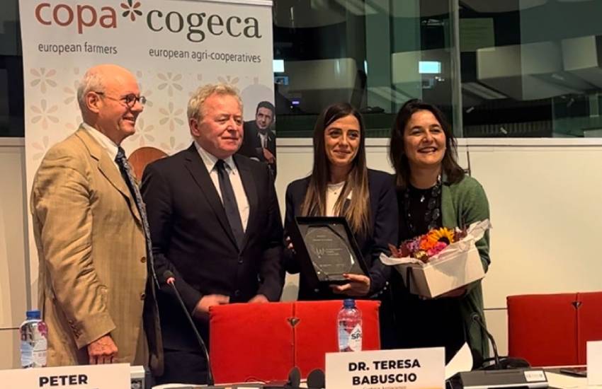 L’imprenditrice pontina Marzia di Pastina premiata a Bruxelles con il prestigioso “Innovation Award for Women Farmers 2023”