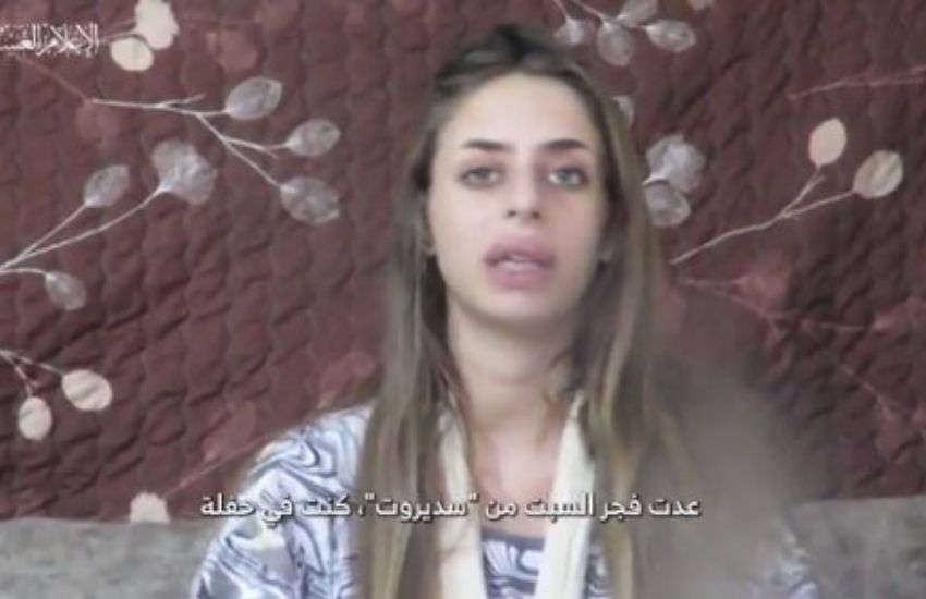 L’annuncio straziante di Mia Schem, la ragazza ostaggio di Hamas: “Portatemi via di qui” [VIDEO]