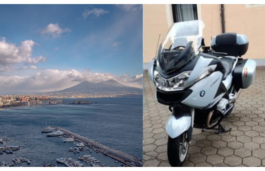 Fa il tour d’Europa in moto, arriva a Napoli e gliela rubano: “Costretto a tornare a casa in aereo”