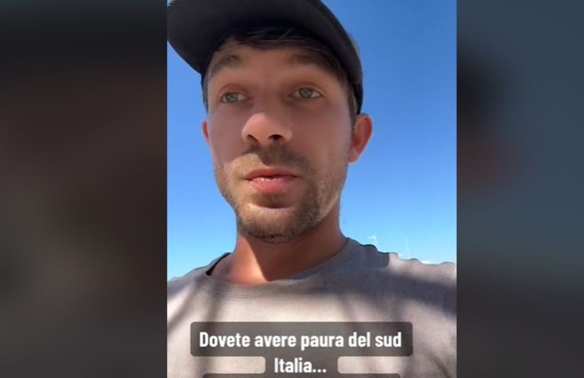 Il tiktoker del Nord avverte: “Non venite in Puglia, è pericoloso”. Poi il finale commovente a sorpresa [VIDEO]