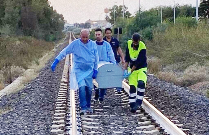 Sardegna: anziano muore dopo essere stato sfiorato dal treno e scaraventato a terra