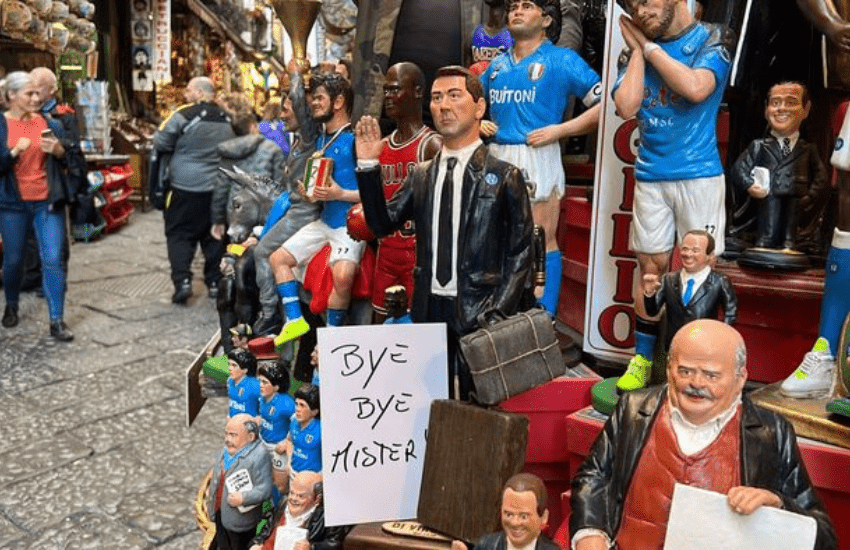 Napoli, Rudi Garcia ha già pronta la valigia, di cartone… (VIDEO)