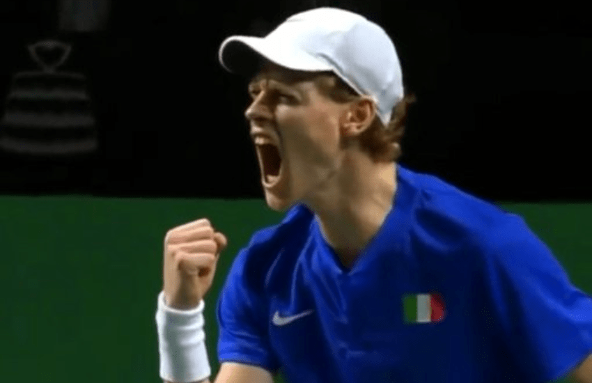Coppa Davis: Sinner piega di nuovo Djokovic