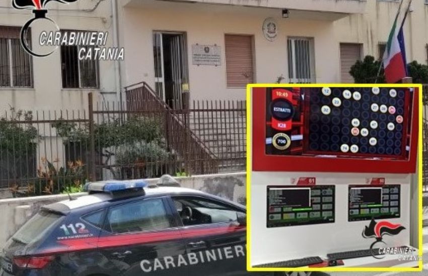 Giarre, sala scommesse era completamente abusiva: 34enne denunciato dai Carabinieri