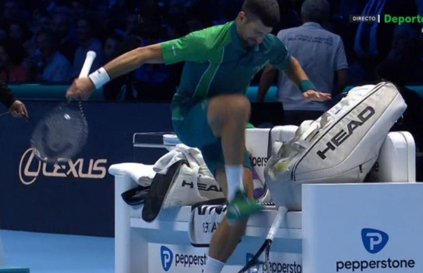 ATP Finals, raptus di follia di Djokovic: “Chiedo scusa ai bambini” [VIDEO]