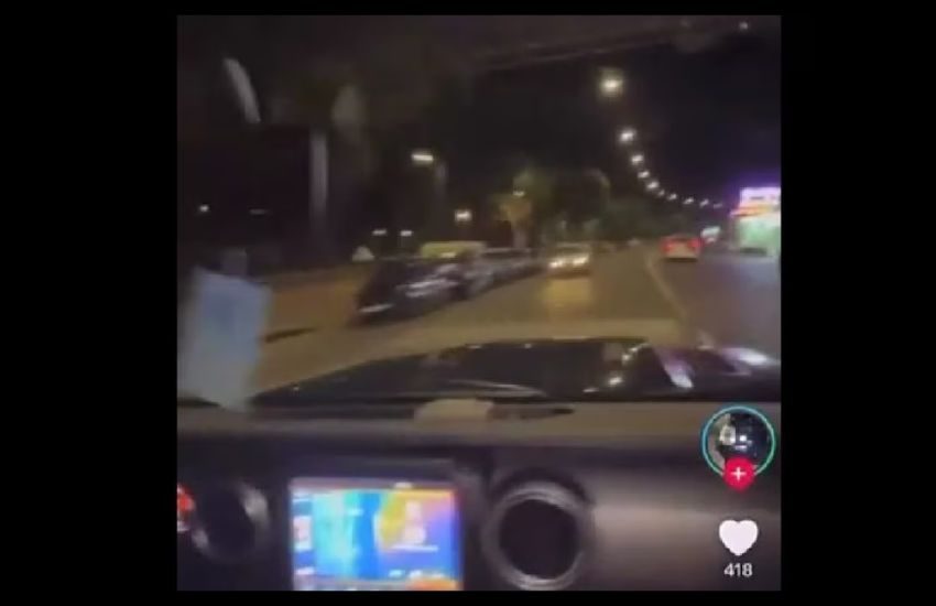 Napoli: auto contromano a folle velocità sul Lungomare – Video