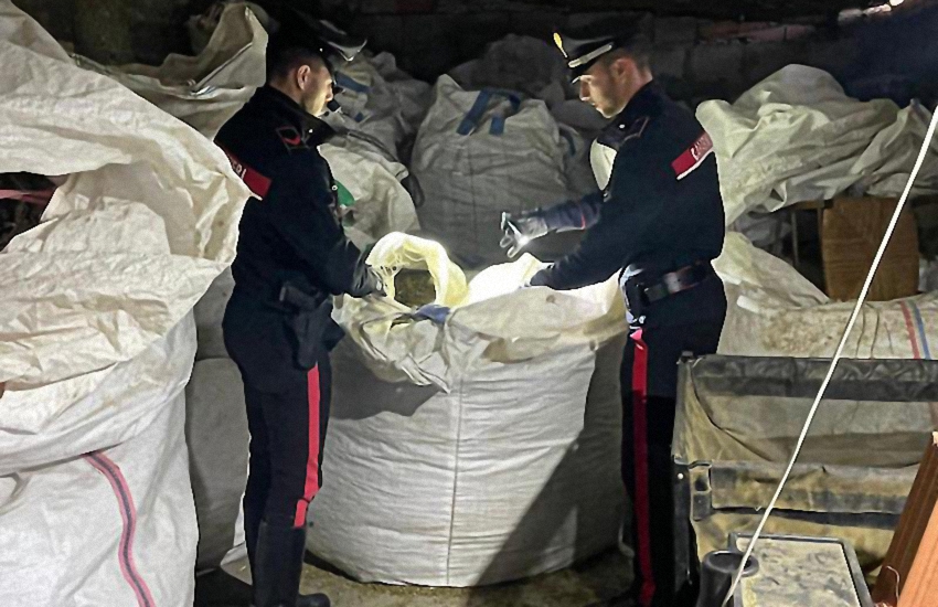 Sardegna: droga per 20 milioni di euro, 5 arresti