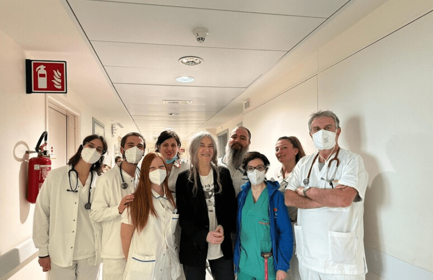 Bologna: Patti Smith dimessa dall’ospedale