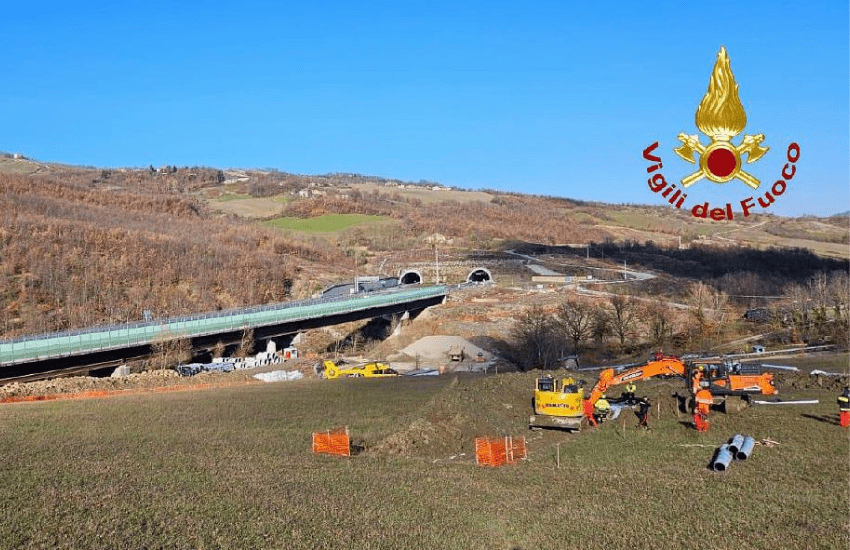Cantiere sulla A1: operaio muore in uno scavo