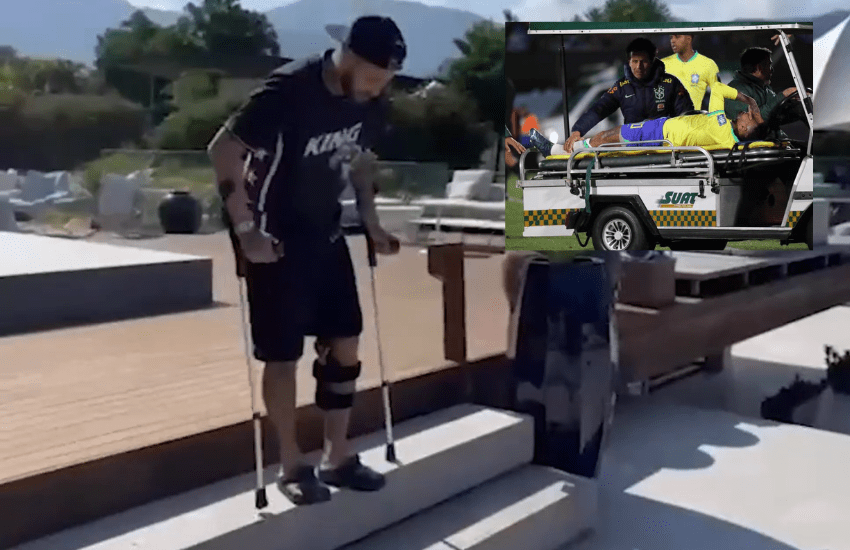 Neymar, stagione finita e addio a Copa America 2024: il pianto e le urla durante la riabilitazione (VIDEO)