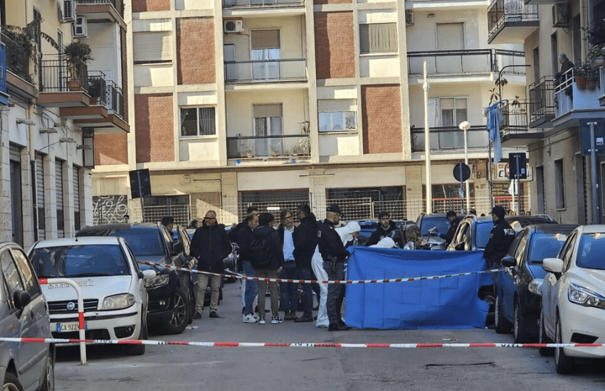 Bari: 42enne ucciso con 7 colpi di pistola mentre era in sella alla sua moto
