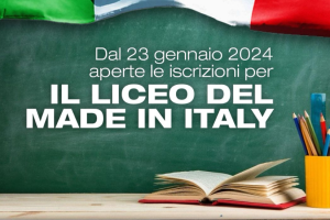 Liceo del made in Italy: al via le iscrizioni alla novità scolastica