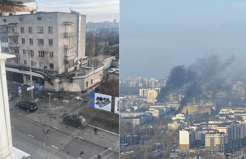 L’Ucraina attacca la Russia dopo l’offensiva su Kiev (VIDEO)