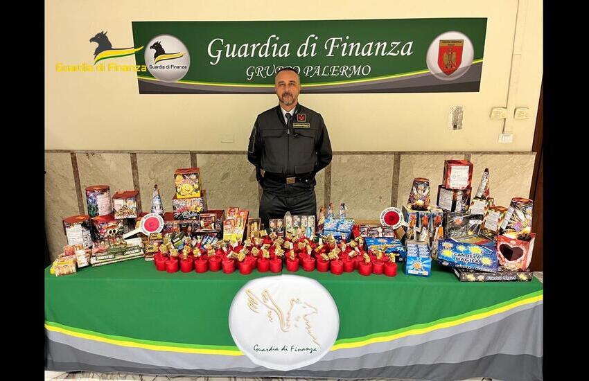 ‘Capodanno sicuro’: sequestrate tonnellate di fuochi d’artificio illegali a Palermo e Siracusa