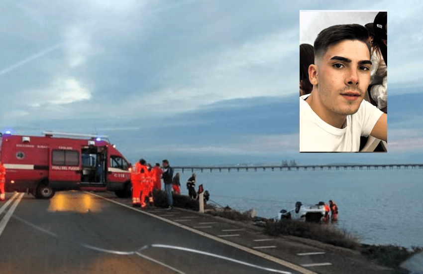 Capoterra, auto esce fuori di strada, muore 19enne: “Era un ragazzo d’oro”