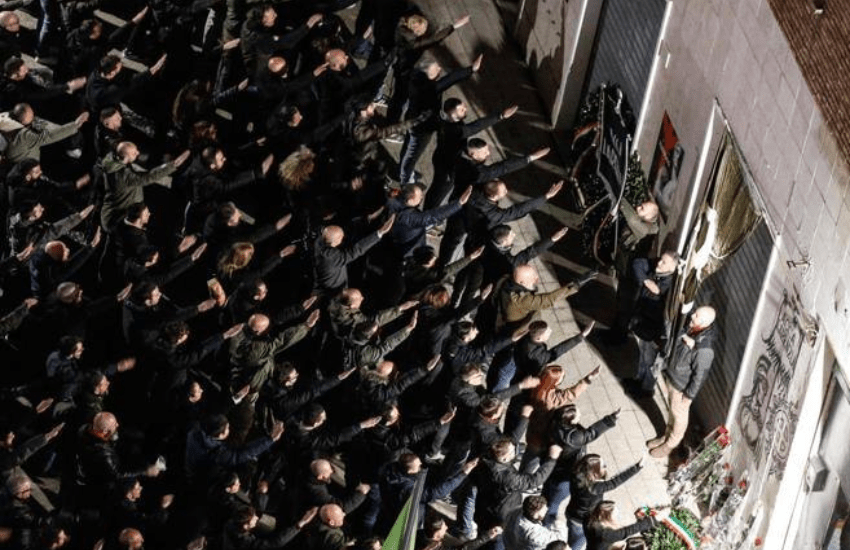 Saluto fascista: si esprime il procuratore generale di Cassazione