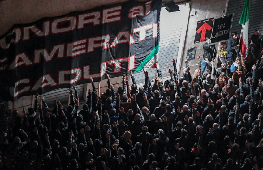 Acca Larentia: un centinaio di identificati dalla Digos