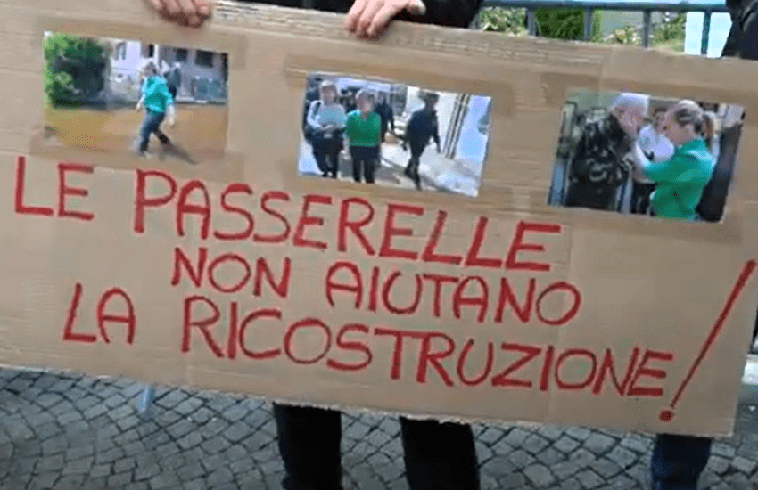 Forlì, Meloni e Vod der Leyen contestate: “Basta passerelle” (VIDEO)