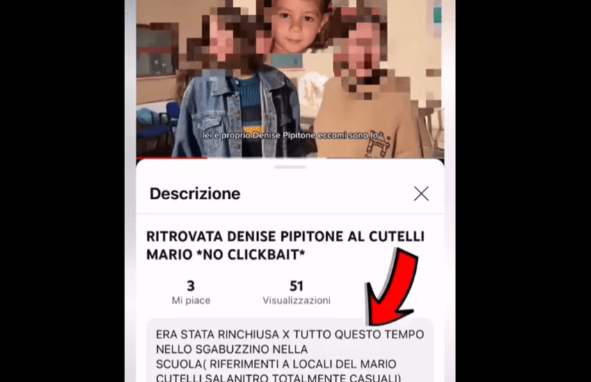 Catania, il vergognoso scherzo nel Liceo: “Denise Pipitone sono io” (VIDEO)