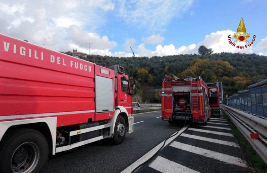 Savona, allarme bomba su un’auto: chiusa l’autostrada A10