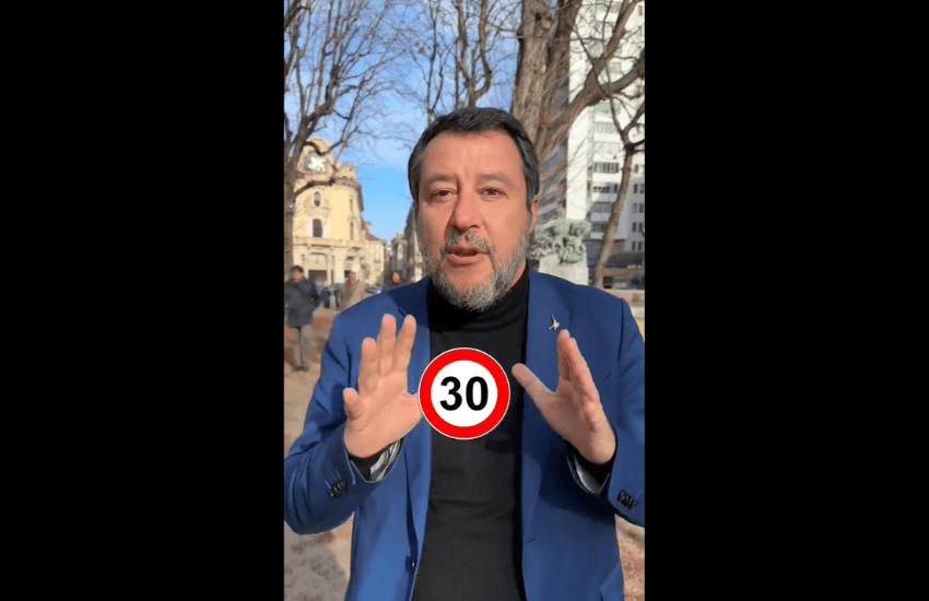 Bologna, il caso dei 30 all’ora: Salvini annuncia direttiva contro la decisione del Comune (VIDEO)