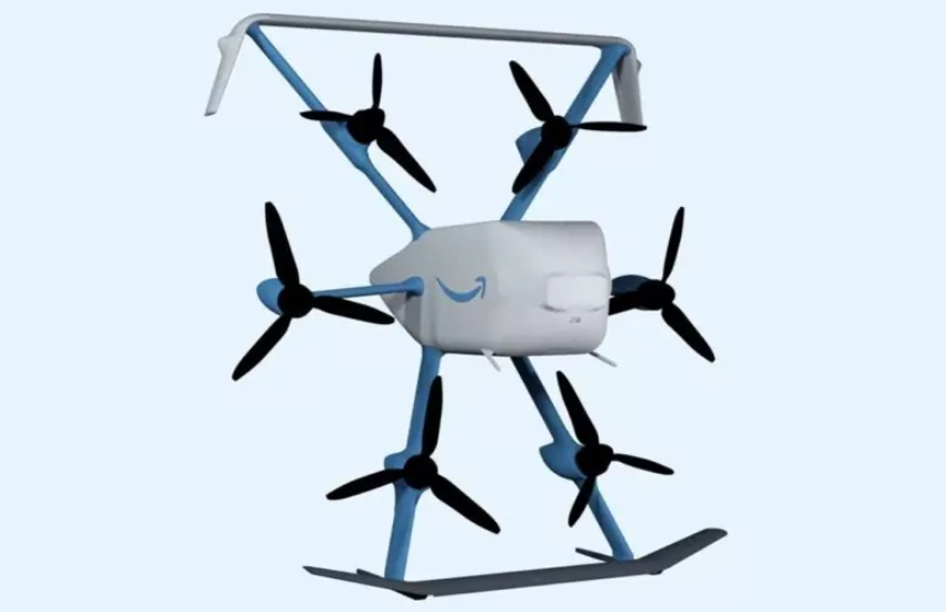 I droni di Amazon in volo per consegnare i pacchi in Italia (VIDEO)