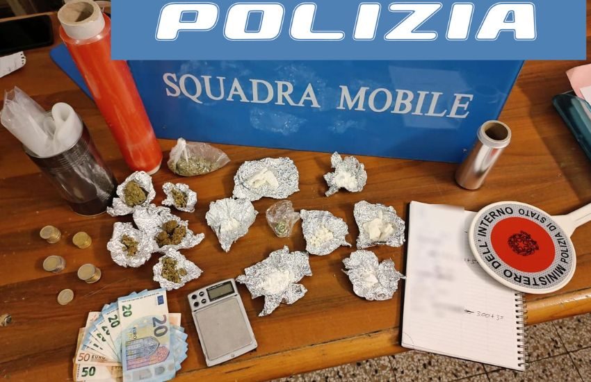 San Cristoforo, trovato con cocaina e marijuana, arrestato 52enne