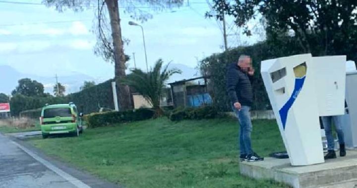 Uno dei nuovi autovelox (foto Sei di Latina se)