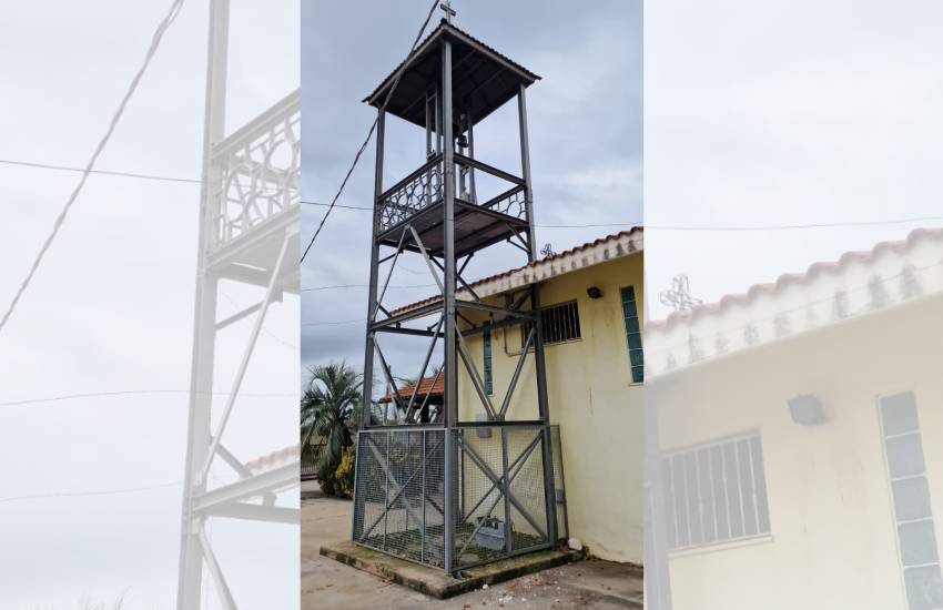 Rubate le campane della chiesa di di San Lidano in località Casal Bruciato, a Sezze