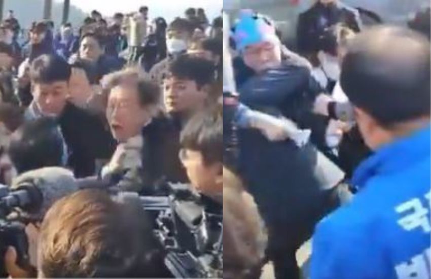 Corea del Sud sotto choc: accoltellato il leader dell’opposizione, ecco le sue condizioni [VIDEO]