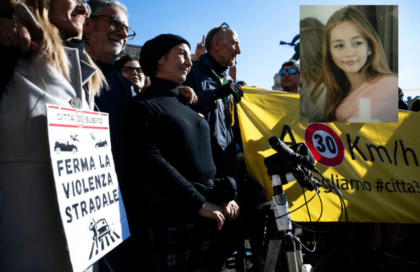 Roma, la protesta contro Salvini e chi è contro i limiti di velocità: “A 30 km orari non si muore”