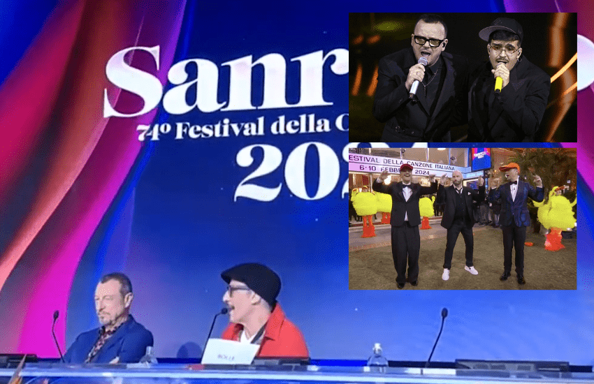 Sanremo, Amadeus e Fiorello duri: “Ingiusti i fischi a Geolier, c’è razzismo”. E su Travolta… (VIDEO)
