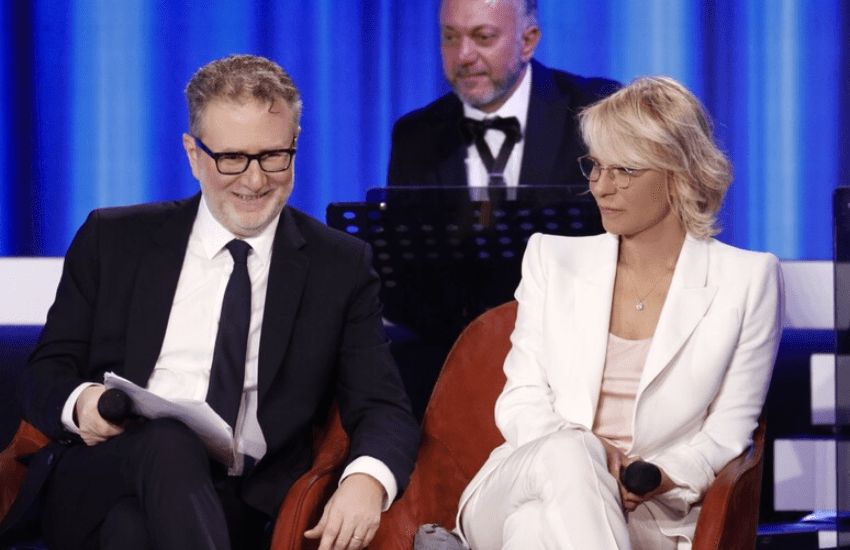 Piersilvio Berlusconi corteggia Fabio Fazio (VIDEO)