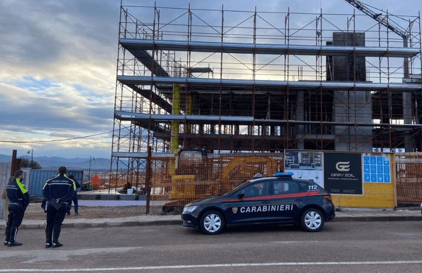 Olbia: tragedia in un cantiere edile