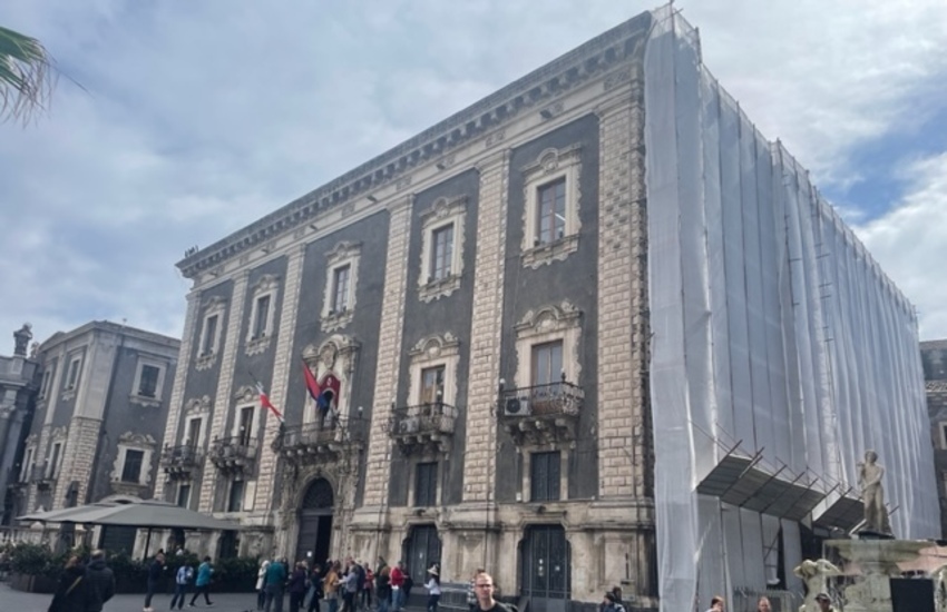 Catania, Palazzo dei Chierici: via a lavori di manutenzione straordinaria