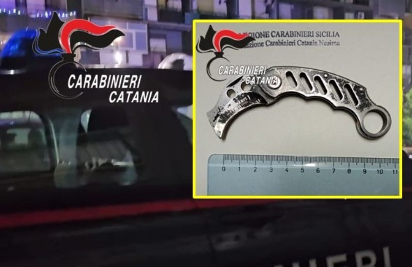 Monte Pò, 24enne girava in auto con un coltello in tasca, denunciato