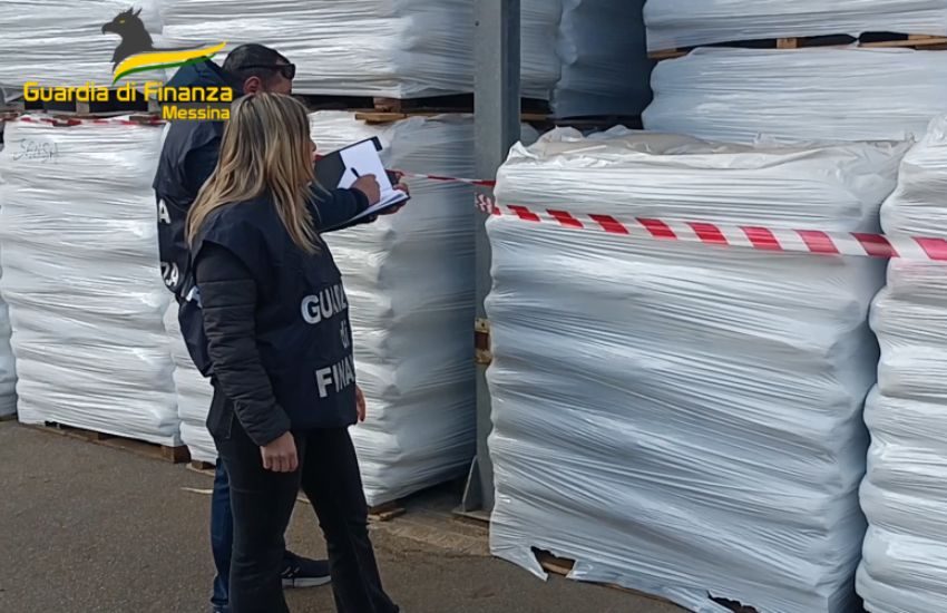 Messina, sequestrate 285 tonnellate di biocombustibile non a norma