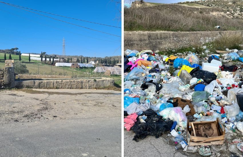 Ripulita dai rifiuti l’area al bivio Salvatorello. Il sindaco Fabio Roccuzzo: “Controlli sempre più serrati e sanzioni ancora più aspre contro chi sporca”