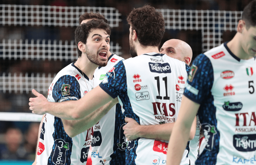 TRENTINO – BR VOLLEYS : QUARTI DI FINALE DI CHAMPIONS LEAGUE