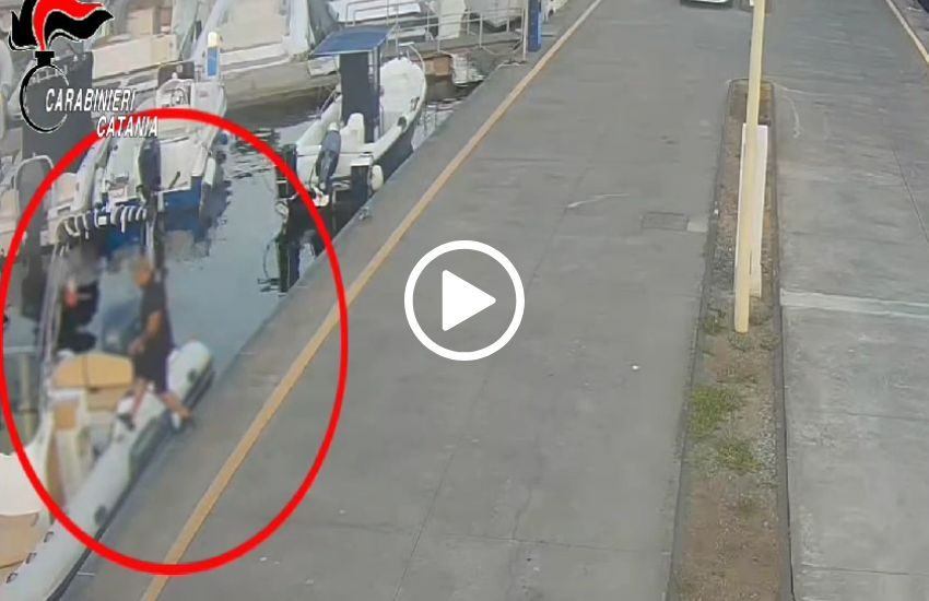 Riposto, rubavano carburante, motori nautici e barche, arrestati due fratelli – VIDEO