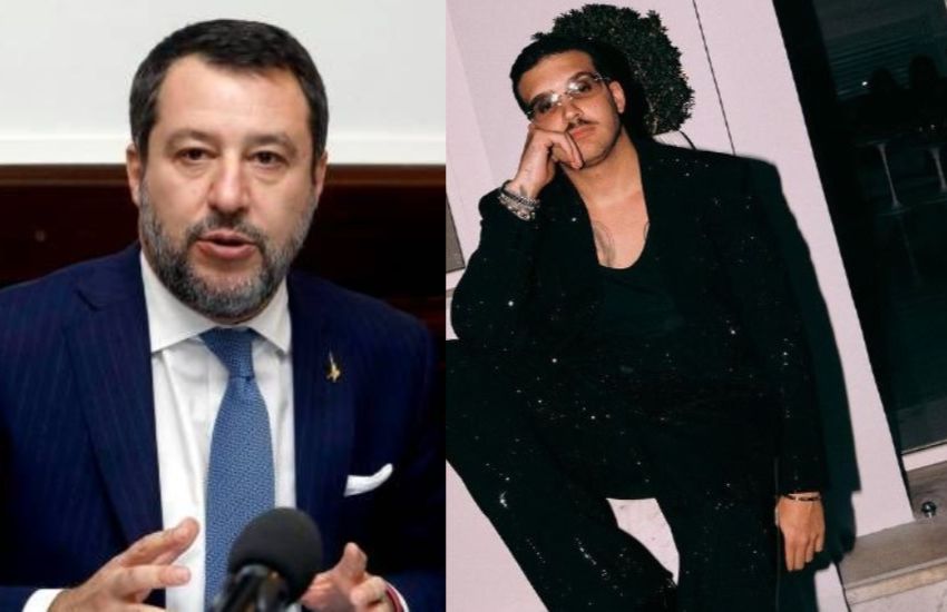 Matteo Salvini spara a zero su Geolier: “Cocaina e alcol nei testi, è m***a”