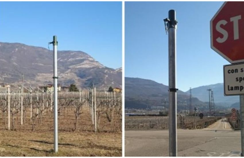 Fleximan in Trentino: nella notte segati e rubati 2 semafori a Nogaredo