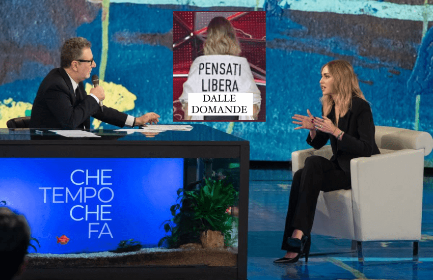 Chiara Ferragni si assolve da Fazio e esplodono le polemiche: “Assurdo che parli ancora di buona fede” (VIDEO)