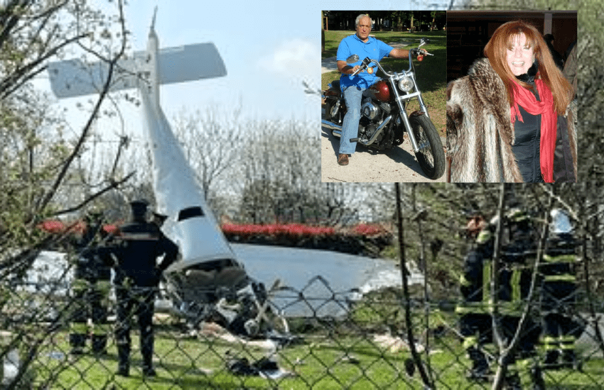 Trevignano, precipita ultraleggero: l’ultimo, tragico volo di Lanfranco e Lucia (VIDEO)