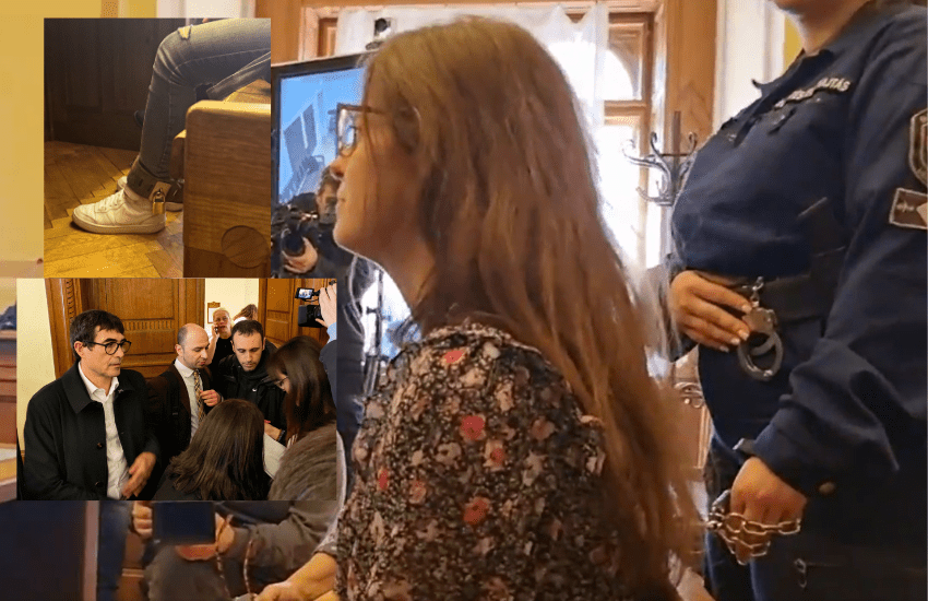 Ilaria Salis di nuovo al guinzaglio: Fratoianni e Zerocalcare minacciati a Budapest (VIDEO)