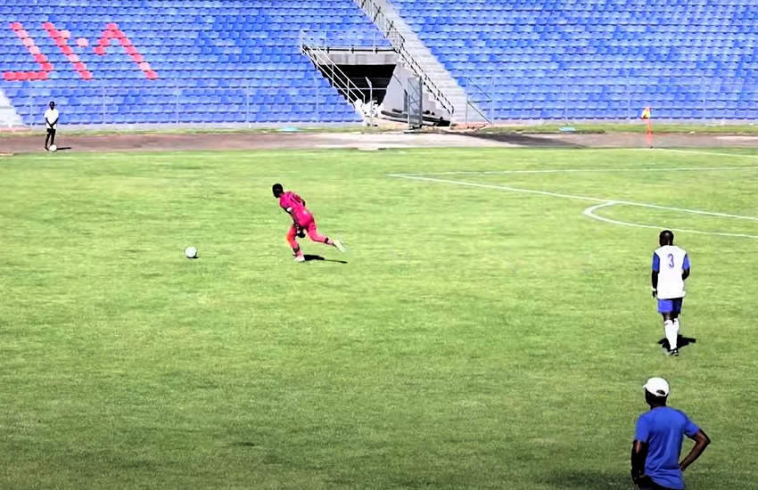 Gol spettacolare da 70 metri del portiere del Lesotho contro l’Etiopia (VIDEO)