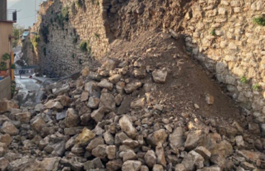 Caccamo, aggiudicati i lavori per il ripristino della via Sant’Orsola dopo la frana del 2021