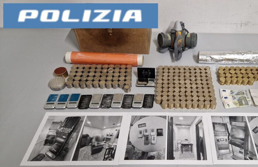 San Cristoforo, la polizia interviene per salvare 8 bambini e scopre una drug room-sala giochi abusiva
